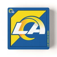 Ютефан НФЛ Лос Анджелис Рамс 3д лого серия Магнит