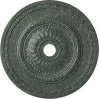 1 2 од 5 8 ИД 5 8 п слънчоглед таван медальон, ръчно рисуван Атински зелен пращене