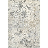 Абстрактен килим, 10 '14', Бежов