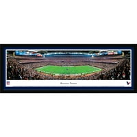 Хюстън Тексанс-Дворна линия на стадион НРГ-панорами на НФЛ Принт с избрана рамка и единична подложка