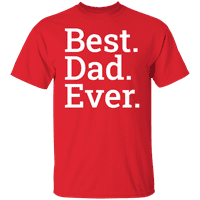 Графика Америка Ден на бащата най-добър татко някога готино риза за татко Мъжка тениска