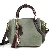 Мини Клова Дамска Мода гениален кожена дръжка чанта чанта