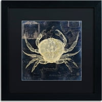 Търговска марка изобразително изкуство морски блус трети платно изкуство по цвят Пекарна, Черен мат, черна рамка