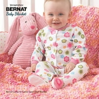 Бернат® бебешко одеяло супер обемисти Полиестерни прежди, праскови 10.5 унции 300гр, ярда