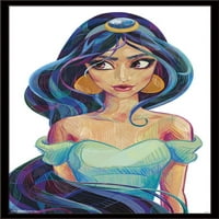 Дисни Принцеса-Жасмин-Стилизиран Плакат За Стена, 22.375 34