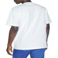 Американско облекло Мъжки тежка фланелка Тегло Бо тениска с къс ръкав, Размери с-ШЛ