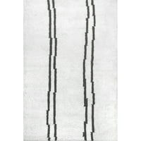 килим на райета, 8 '10', слонова кост