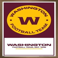 Вашингтон Футболен Отбор-Лого Плакат За Стена, 14.725 22.375