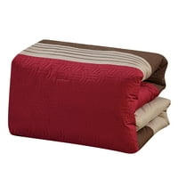 Луксозна мека колекция микрофибърно легло в чанта Утешител комплект, кралица Кинг кал Кинг