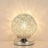 Нощно шкафче лампа с топка форма сянка, треска