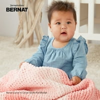 Бернат® бебе одеяло ивици супер обемисти полиестерна прежда, слънце 10.5 унции 300гр, ярда