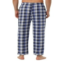 Уникални сделки Мъжки фланел Каре пижами панталони спално облекло Панталони
