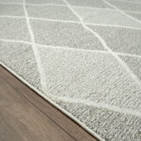 Обединени тъкачи на Америка Милана геометрична площ килими, 12 '6 15'