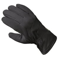 Мъжки Зимни ръкавици от мъхест дъб, черни