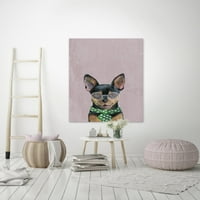 Мармонт хил официално кученце живопис печат върху опаковано платно