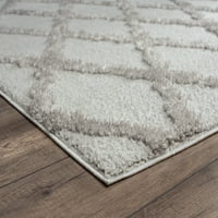 Обединени тъкачи на Америка Куинсланд Геометричен, Модерен ръчно изработен килим, 13.17'9.83'