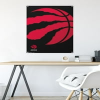 Торонто Раптърс-лого плакат за стена с щифтове, 22.375 34