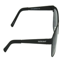 Фостър Грант мъжки черни ретро слънчеви очила СС07