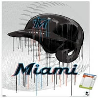 Маями Марлинс-Стенен Плакат За Каска, 22.375 34