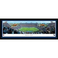 Тенеси титаните-Дворна линия на стадион Нисан-панорами на НФЛ Принт с избрана рамка и единична подложка