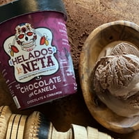 Сладолед Ла нето шоколад с канела-сладолед с шоколад и канела, течна унция