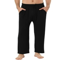 Мъжки Салон дъна Шнур талията спално облекло пижама панталони